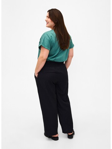 Zizzi - regular Pantalón en negro
