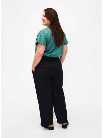 Loosefit Pantalon Zizzi en noir