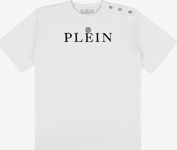 T-Shirt Philipp Plein en blanc : devant