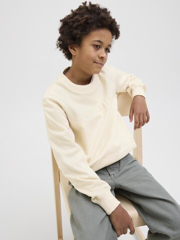 Jack & Jones Junior - Sudadera en blanco