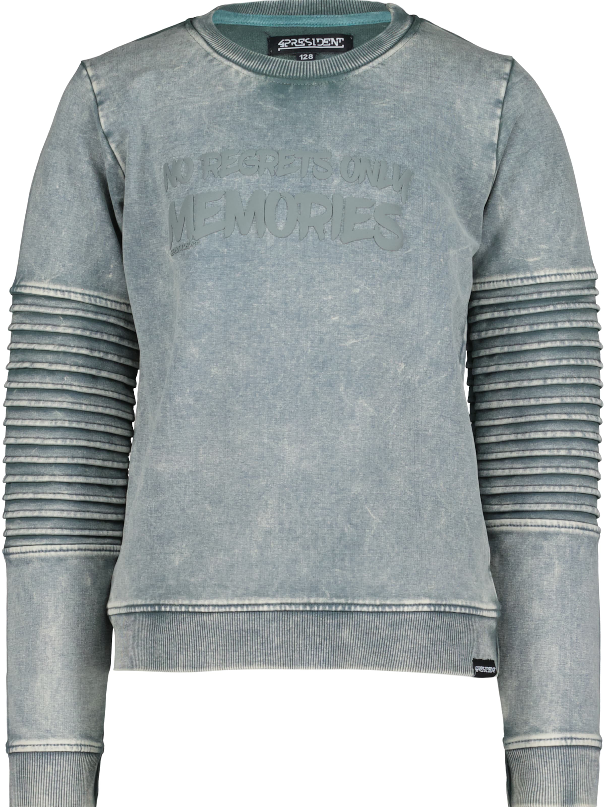 4PRESIDENT Pullover 'Milan'‌‌‌‌ in Grau: Vorderseite