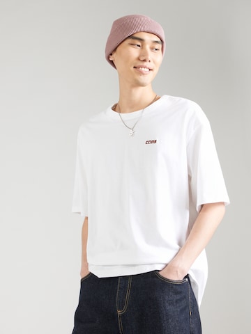 CONVERSE - Camiseta en blanco: frente