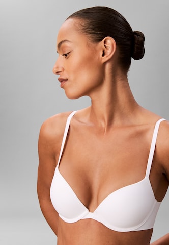 Calvin KleinPush-up Grudnjak - bijela boja: prednji dio