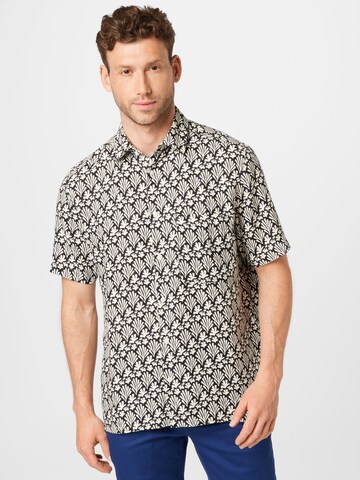 Ted Baker Regular fit Button Up Shirt 'TONI' in Black: front