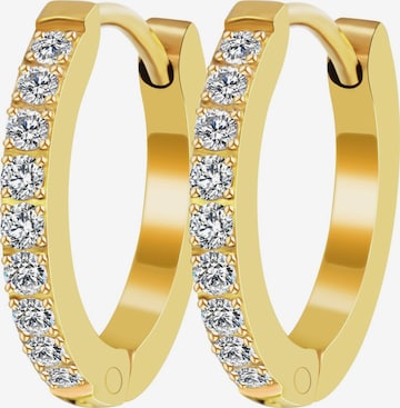 Akzent Earrings 'Sina, langlebig' in Gold: front