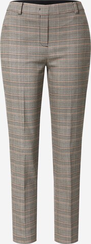 Marc O'Polo Slim fit Pleated Pants in Beige: front
