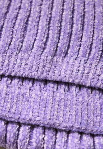 CECIL Scarf 'Chenille' in Purple