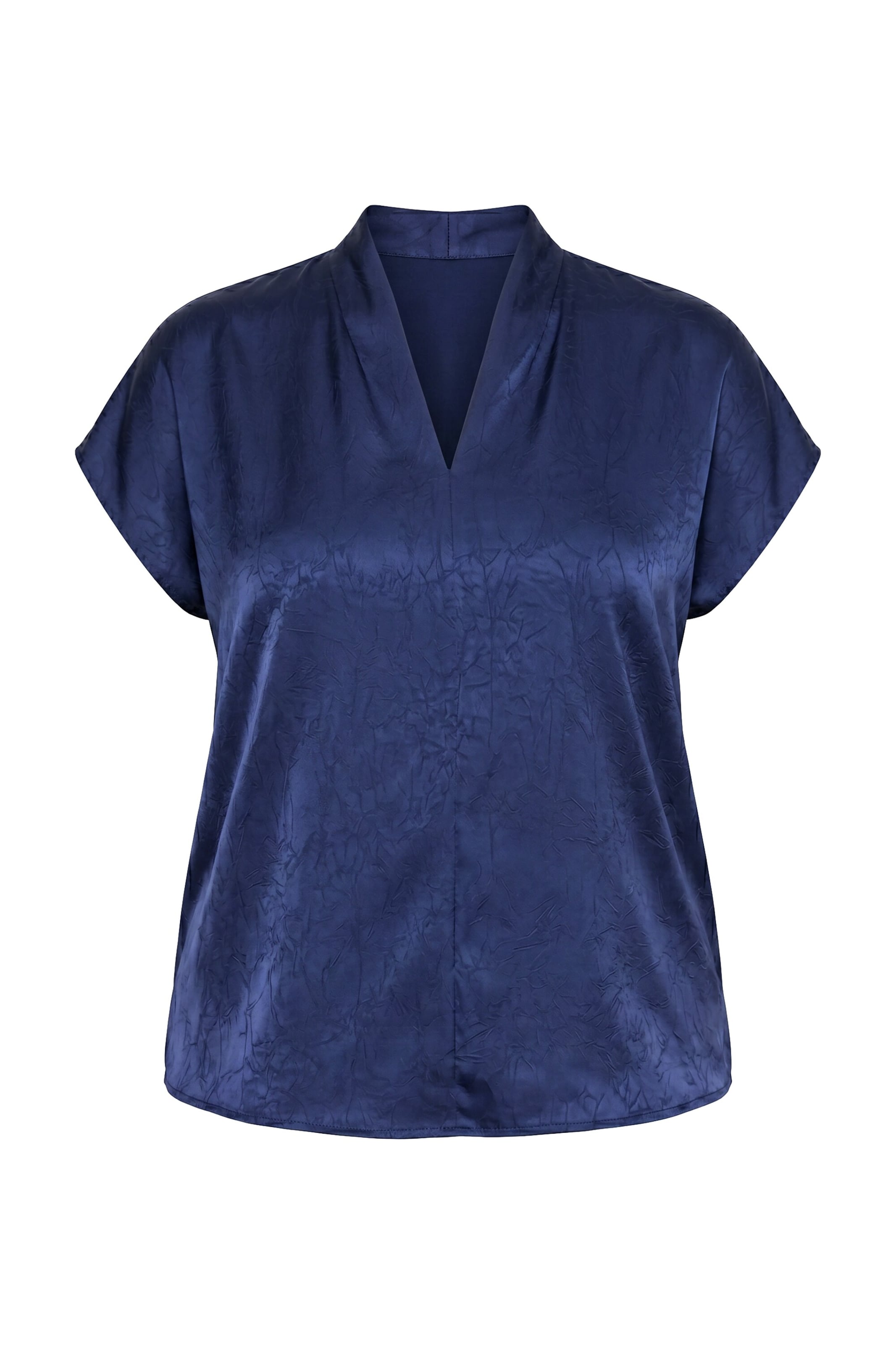 Ulla Popken Blouse in Blue: front