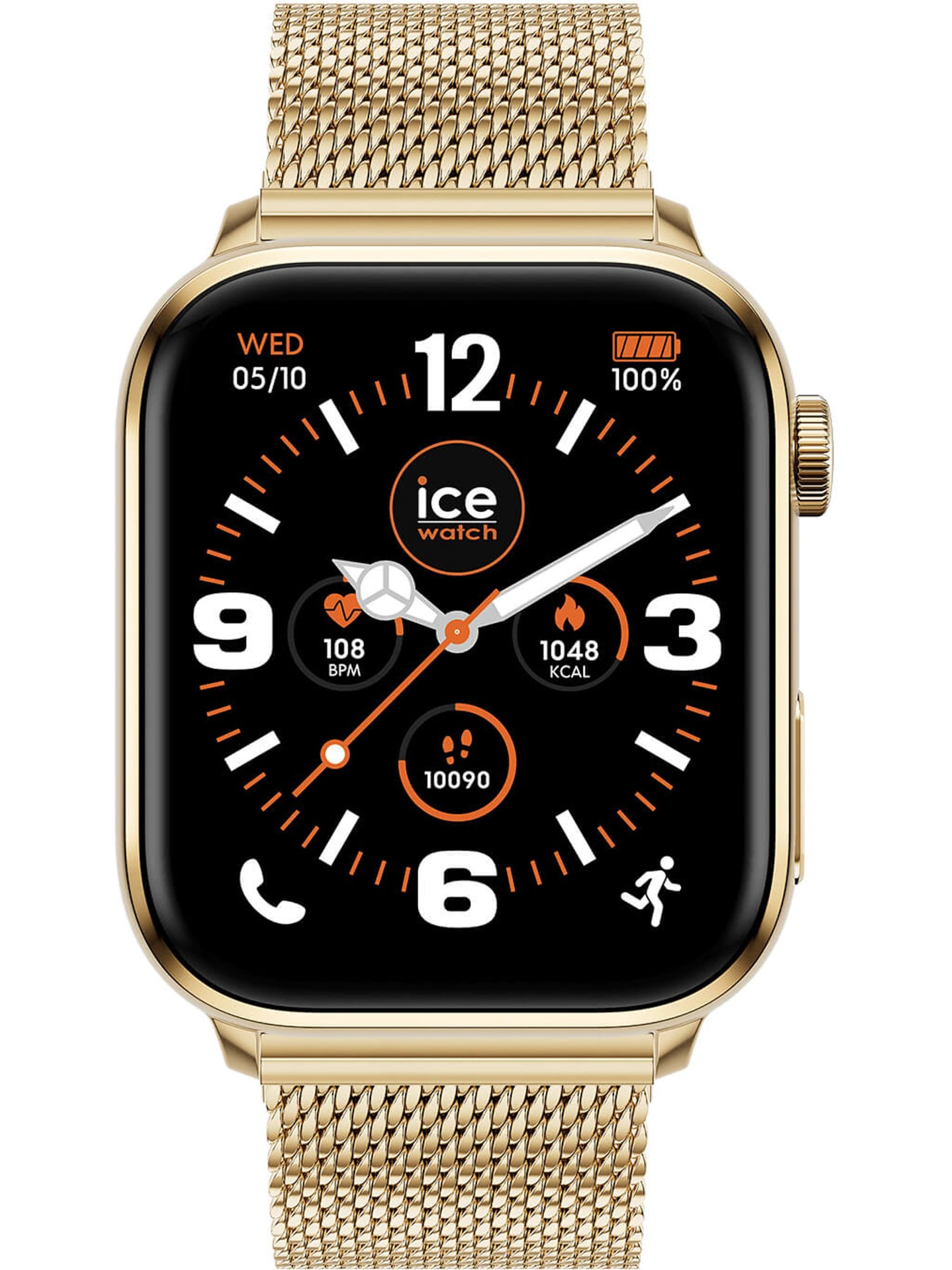 ICE WATCH Uhr in Gold: Vorderseite