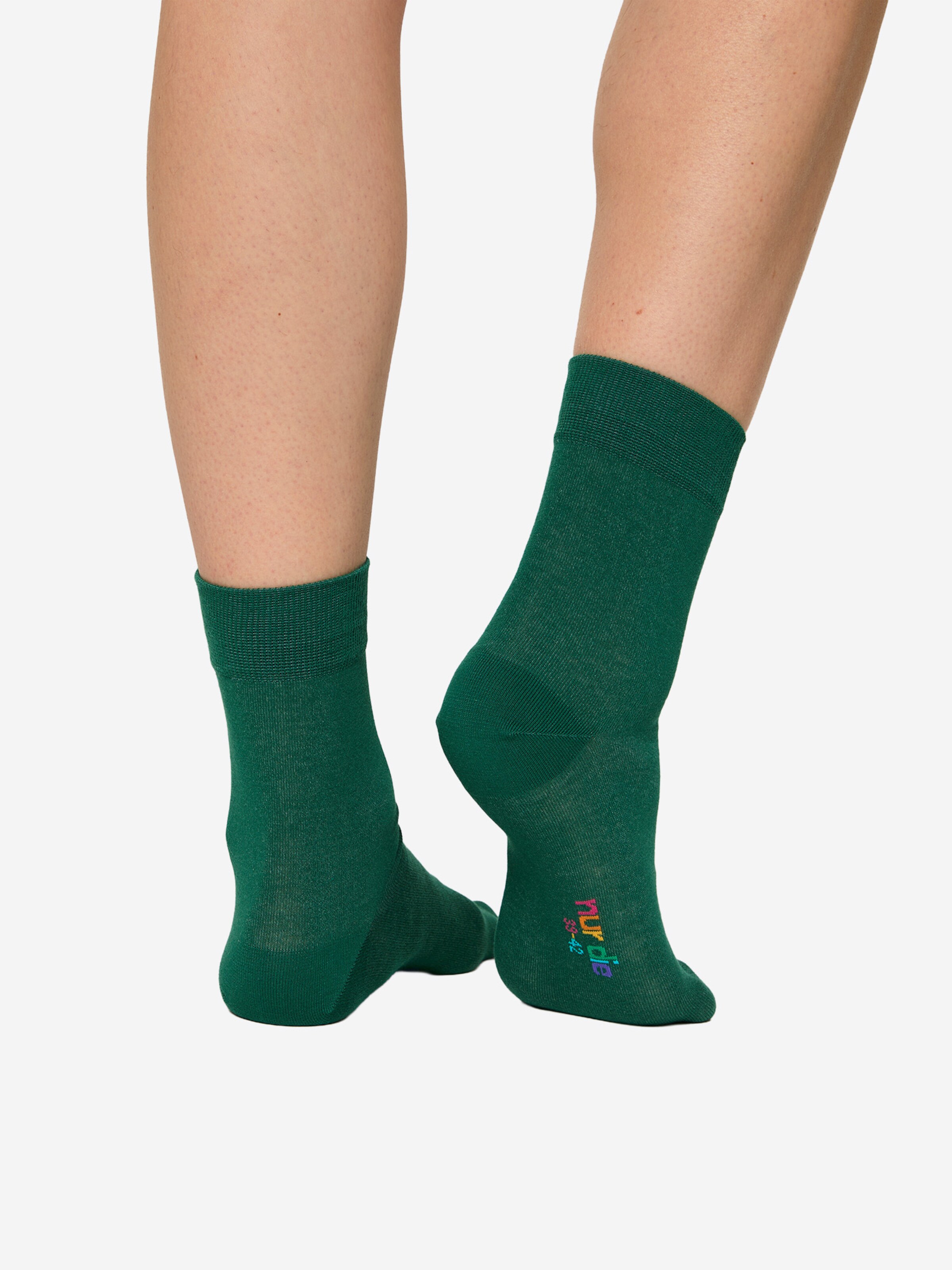 Nur Die Socks ' Colour Socken bunt ' in Green