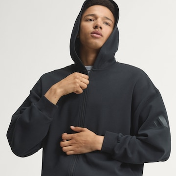 ADIDAS SPORTSWEAR - Casaco de treino em moletão 'Soft Lux' em preto