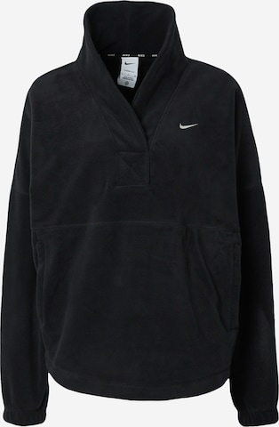 NIKE Sportpullover 'ONE' in Schwarz: predná strana