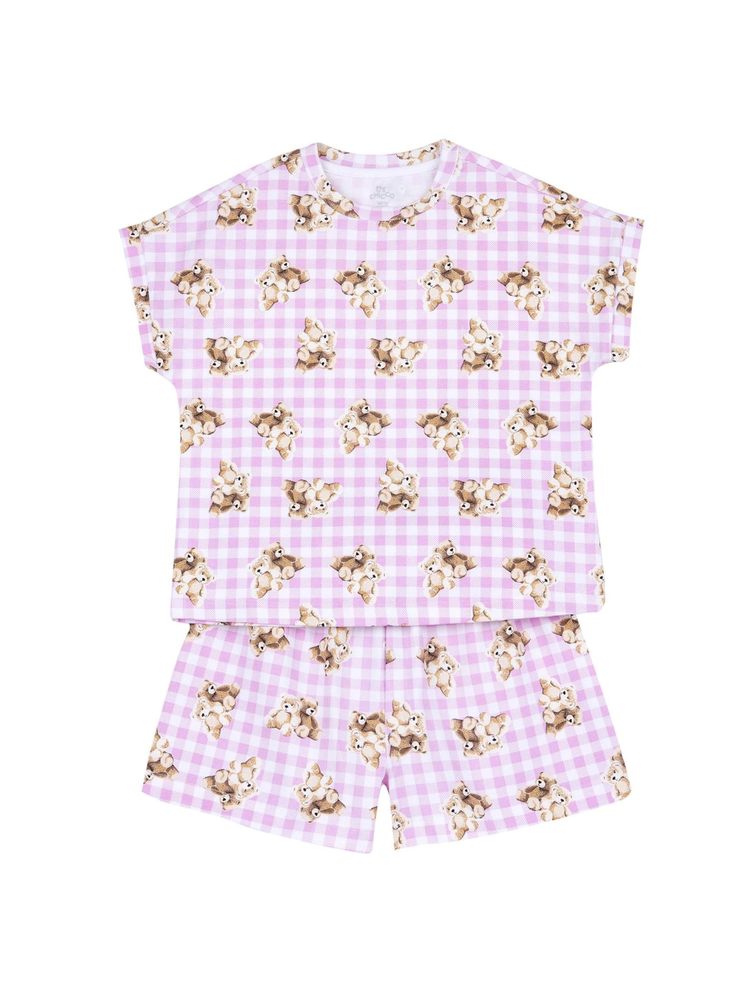 Chicco Pyžamo – pink: přední strana