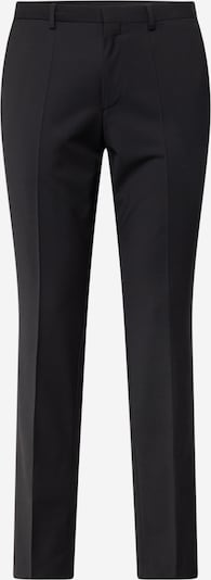 HUGO Spodnie w kant 'Hesten' w kolorze czarnym, Podgląd produktu