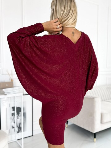 Numoco Evening Dress 'Fledermauskleid' in Red
