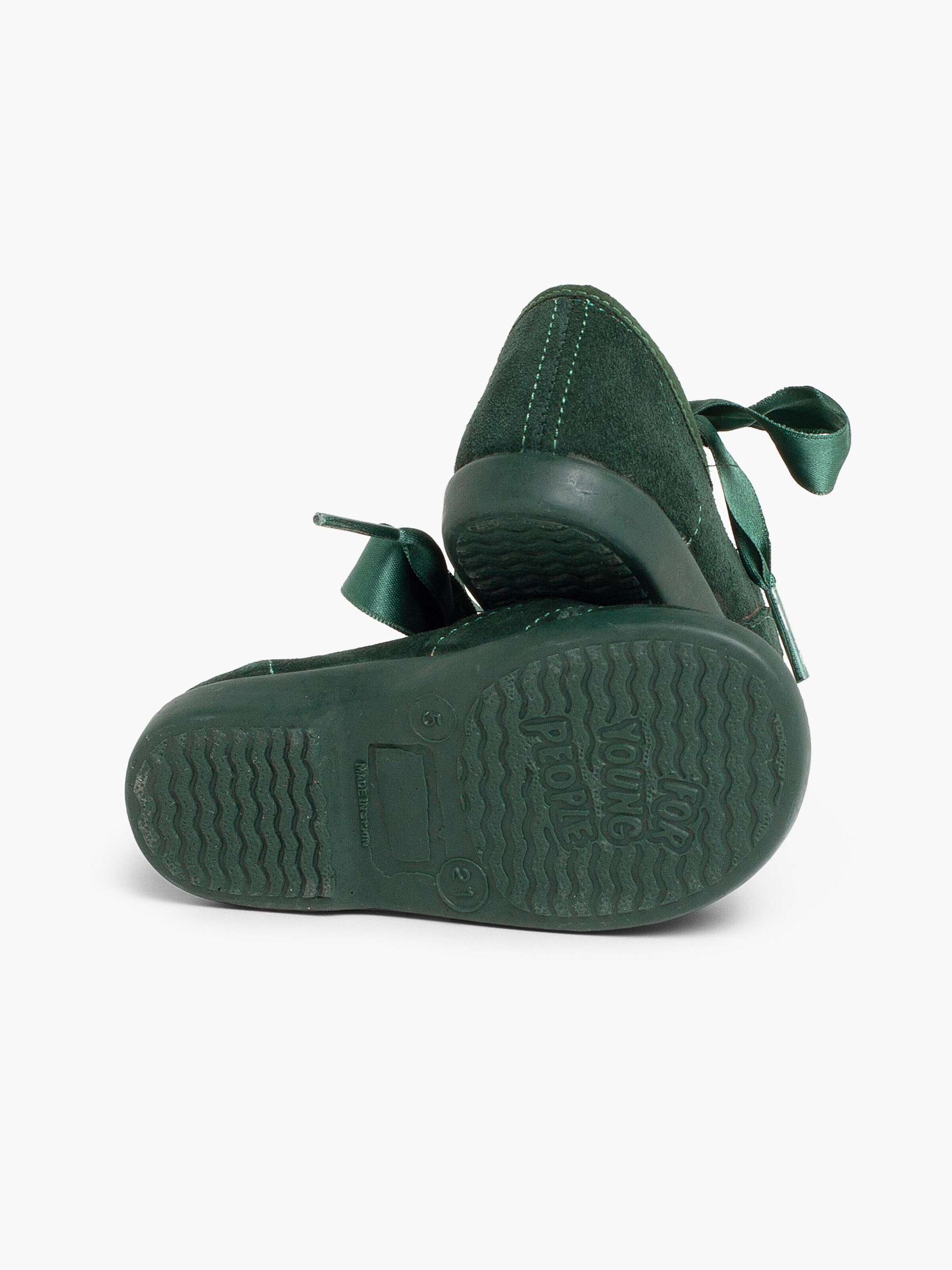 Pisamonas - Sapato baixo em verde