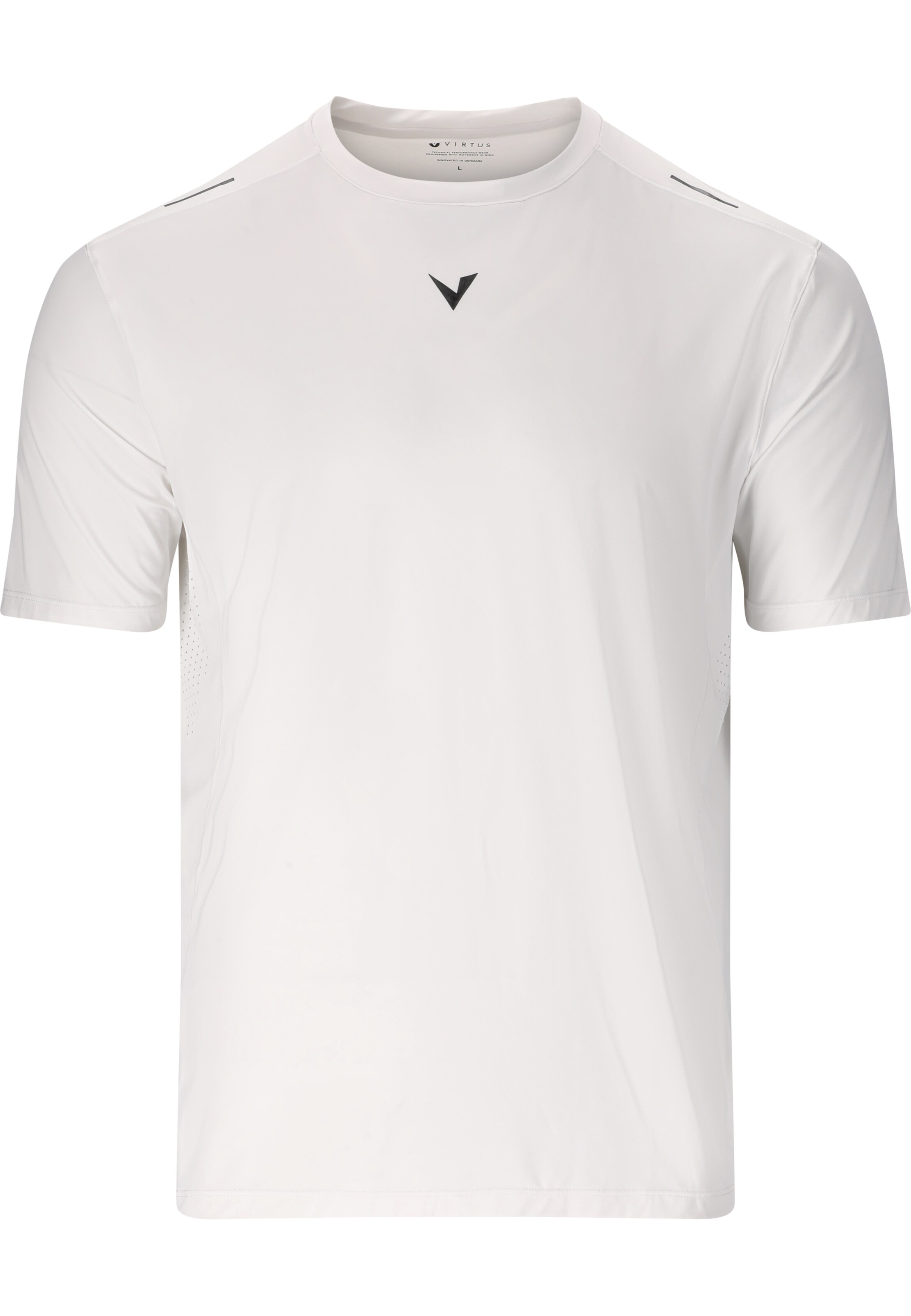 Virtus Functioneel shirt 'Walton' in Wit: voorkant