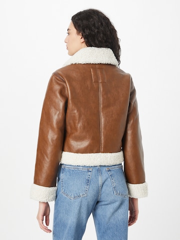 Abercrombie & Fitch Between-Season Jacket in Brown