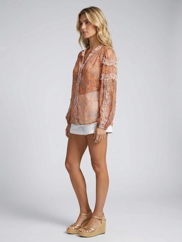 Miss June Blouse 'Tatum' in Orange