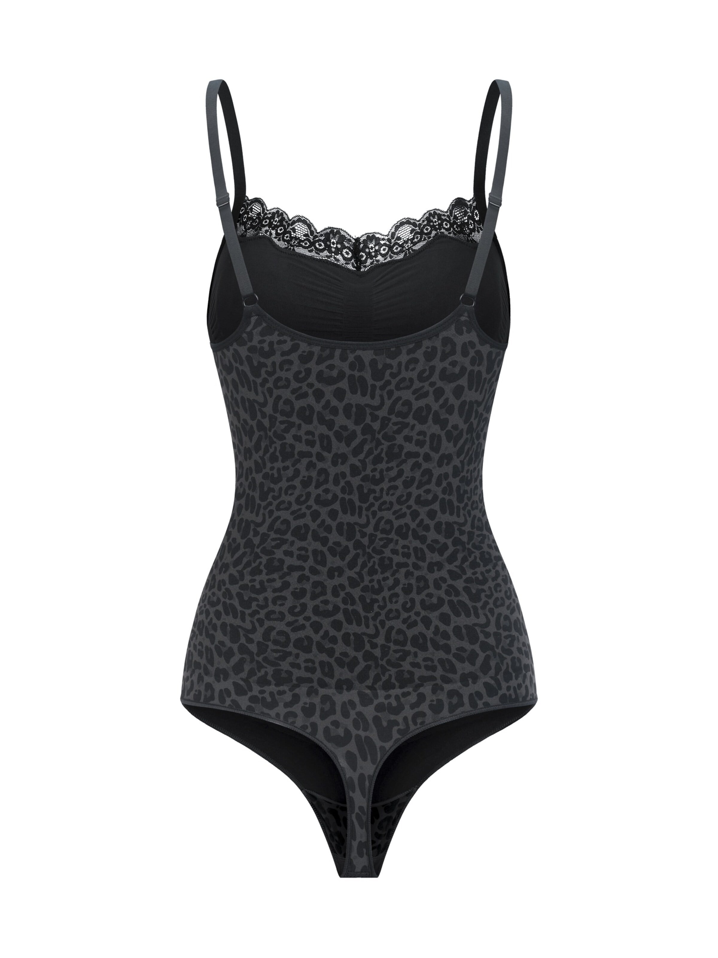 cfab Shaping bodysuit 'Bodysuit Sculpting Shapewear mit Lace' in Black