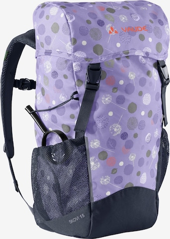 VAUDE Sports Backpack 'Skovi' in Purple: front