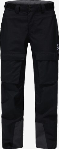 Haglöfs Regular Workout Pants 'Elation GTX' in Black: front