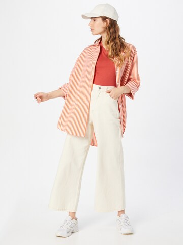 GAP Футболка 'V-SS FAV CREW SLD' в Оранжевый
