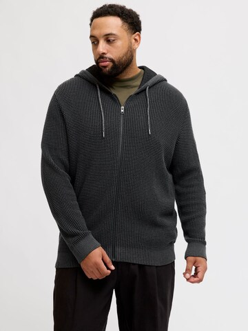 JACK & JONES - Cárdigan en negro: frente