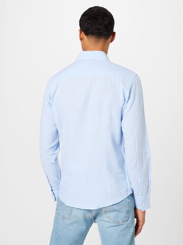 Bruun & Stengade - Regular Fit Camisa 'Ferrol' em azul