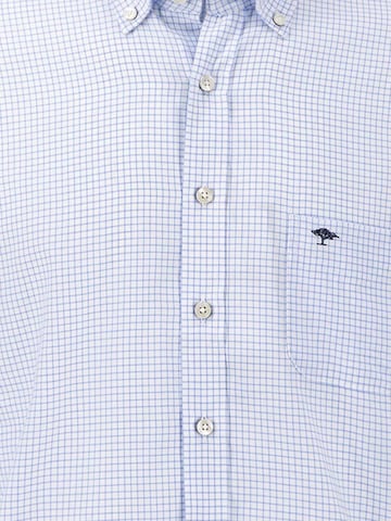 FYNCH-HATTON Regular fit Overhemd in Blauw