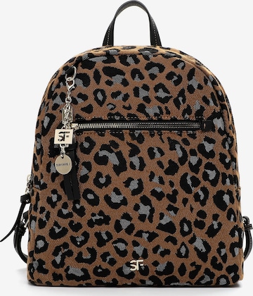 Suri Frey Backpack 'Tammy' in Brown: front