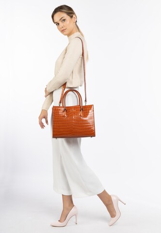 DreiMaster Klassik Handbag in Orange: front