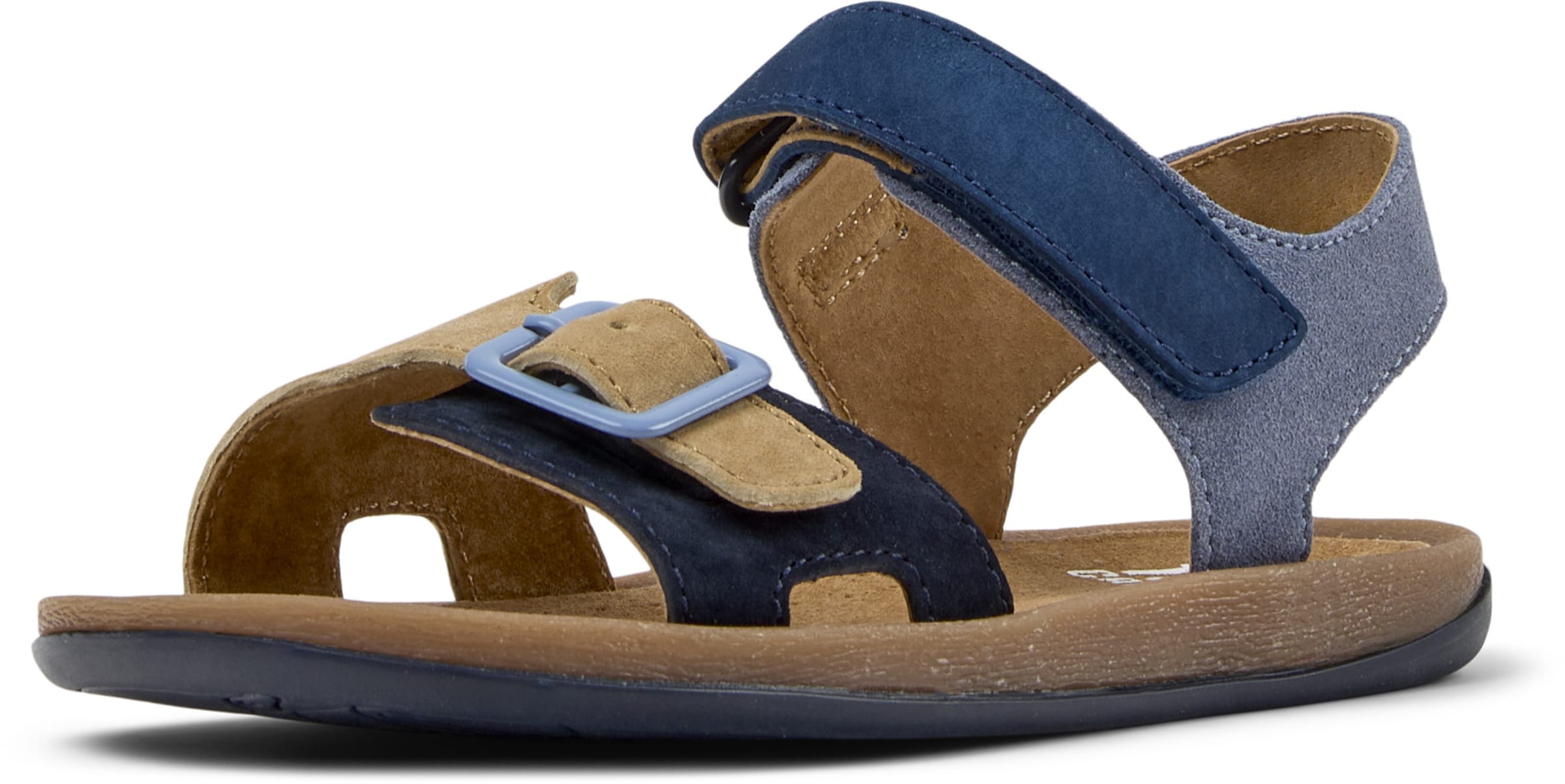 CAMPER - Sandalias ' Bicho Kids Twins ' en azul: frente