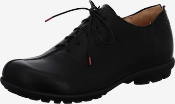 THINK! Athletic Lace-Up Shoes in Black: front
