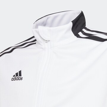 ADIDAS PERFORMANCE Skinny Sportjacke in Weiß