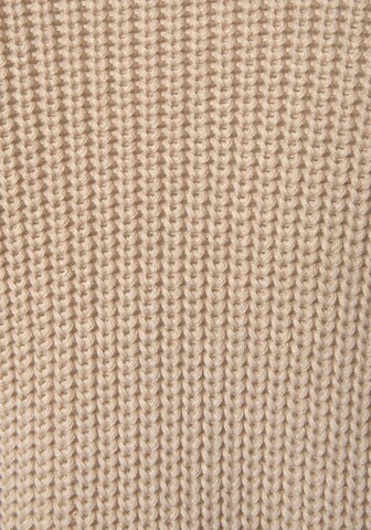 LASCANA Strickjacke in Beige