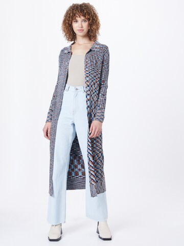 Cotton On Knitted Coat in Blue