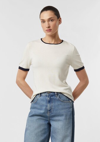 COMMA Strickpullover in Beige: Vorderseite