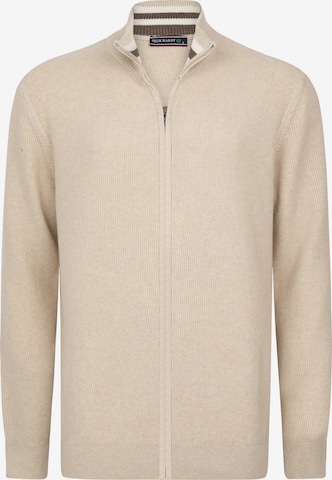 Vestes en maille Felix Hardy en beige : devant
