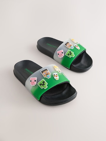 Next Odprti čevlji 'Minecraft' | črna barva