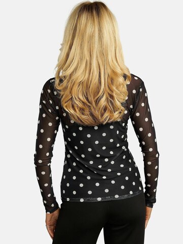 Haut ' MESH ' Liberte Essentiel en noir