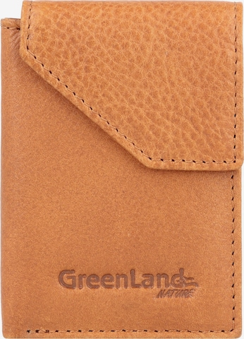 Porte-monnaies 'Nature' Greenland Nature en beige : devant