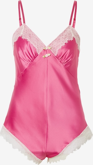 WILD LOVERS Pyjama 'KIRSTEN' in XS in pink / weiß, Produktansicht