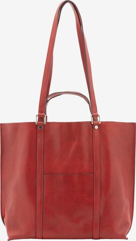 Borsa a spalla 'Borsa a Spalla Vera Pelle Alessia Firenze - Made in Italy' di Alessia Firenze in rosso: frontale