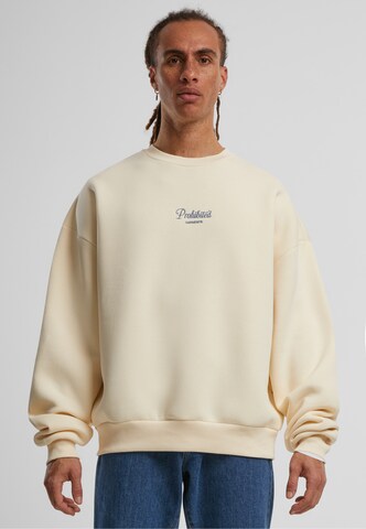Prohibited Sweatshirt in Beige: front