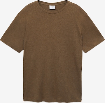 T-Shirt 'LIMAN' MANGO MAN en vert : devant