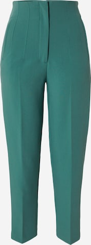 Pantaloni con piega frontale 'Charlotta' di EDITED in verde: frontale