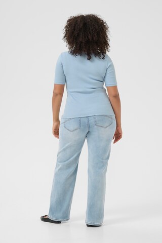 KAFFE CURVE - Camisa 'KCbritt' em azul