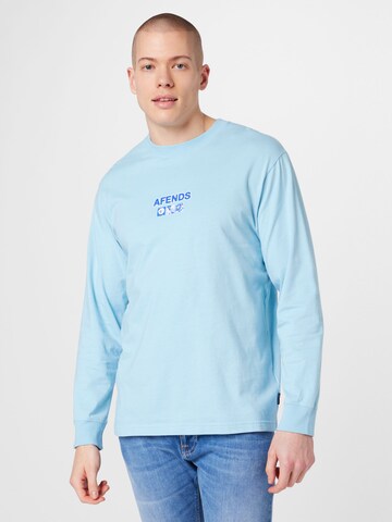 Afends Shirt in Blue: front