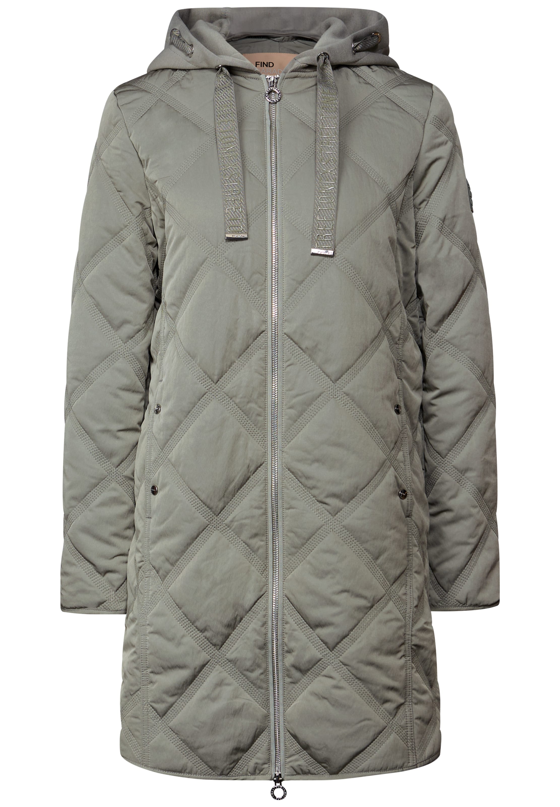 STREET ONE Mantel in Grau: Vorderseite